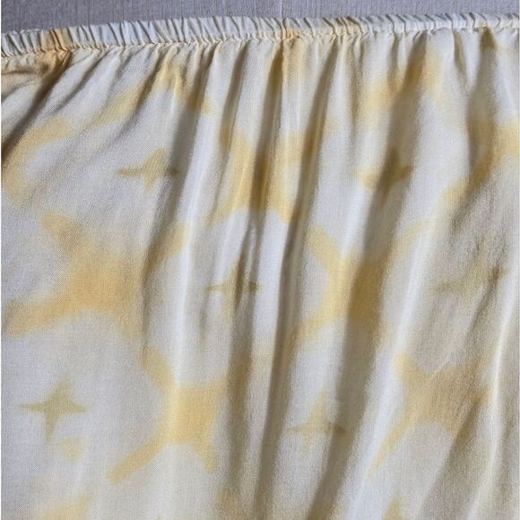 Aerie Yellow and White Bandana Crop Top Plus Size NWT - Picture 2 of 5